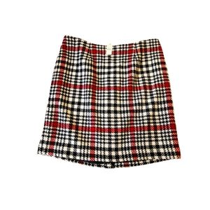 NWT Talbots Women's Wool Blend Skirt  Plaid Lined Size 18WP New